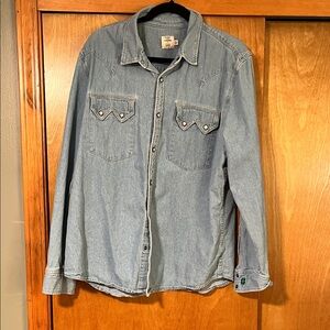Flint and Tinder x Midland Men's Denim Shirt XL
